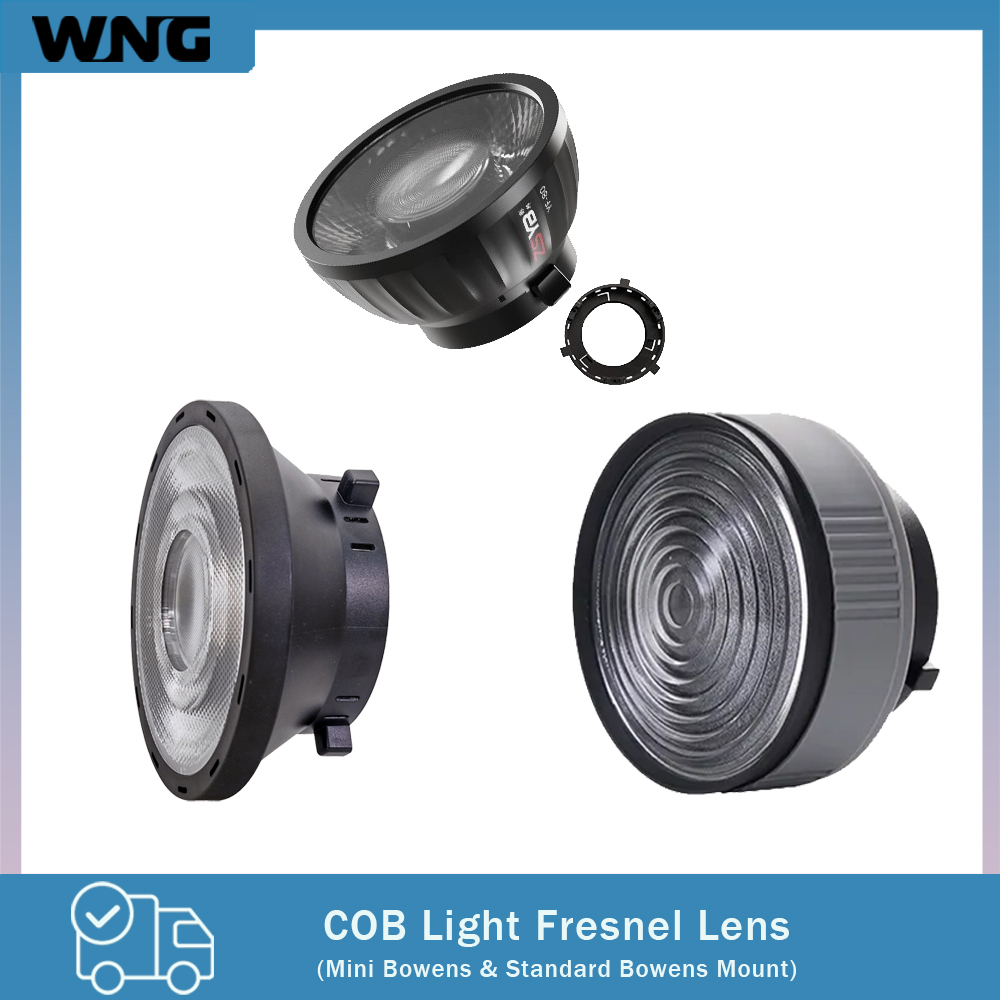 Photography Lighting Meter - Lente Fresnel com Foco Ajustável de