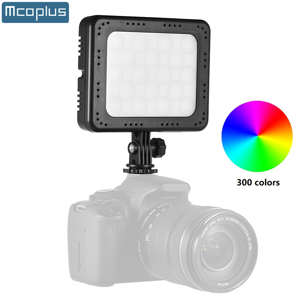 Photography Lighting Youtube - Mcoplus 300 cores rgb fotografia luz