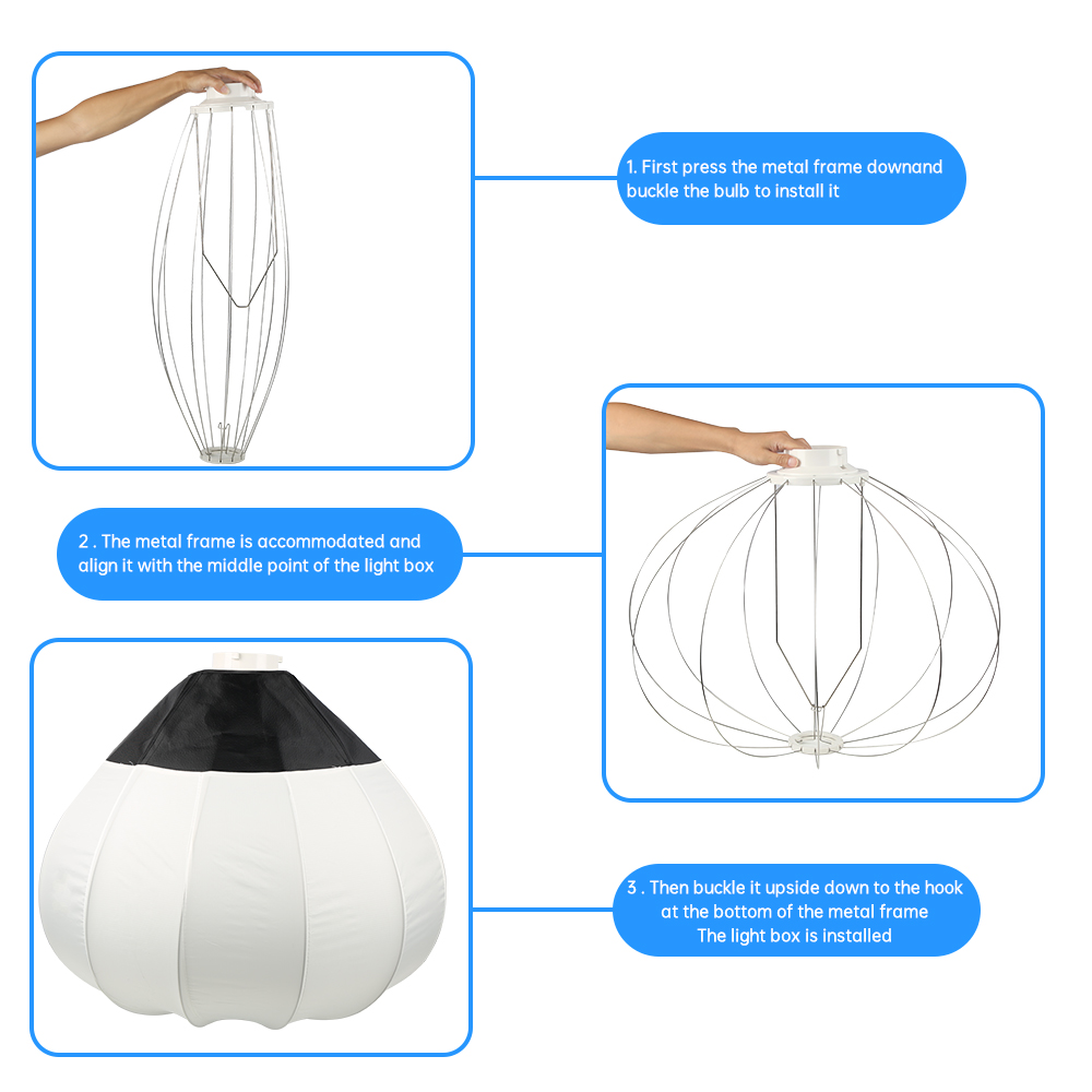 Globe Modifier Round - Softbox Globo de 65cm com Montagem