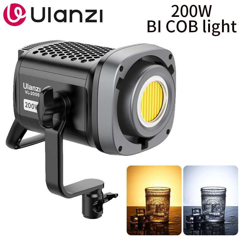 Photography Lighting System - Ulanzi VL-200Bi 200W Luz de Vídeo
