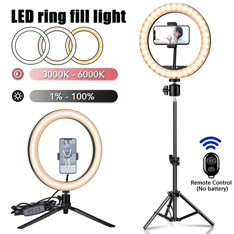 Photography Lighting Circle - Anel de selfie led, iluminação fotográfica,