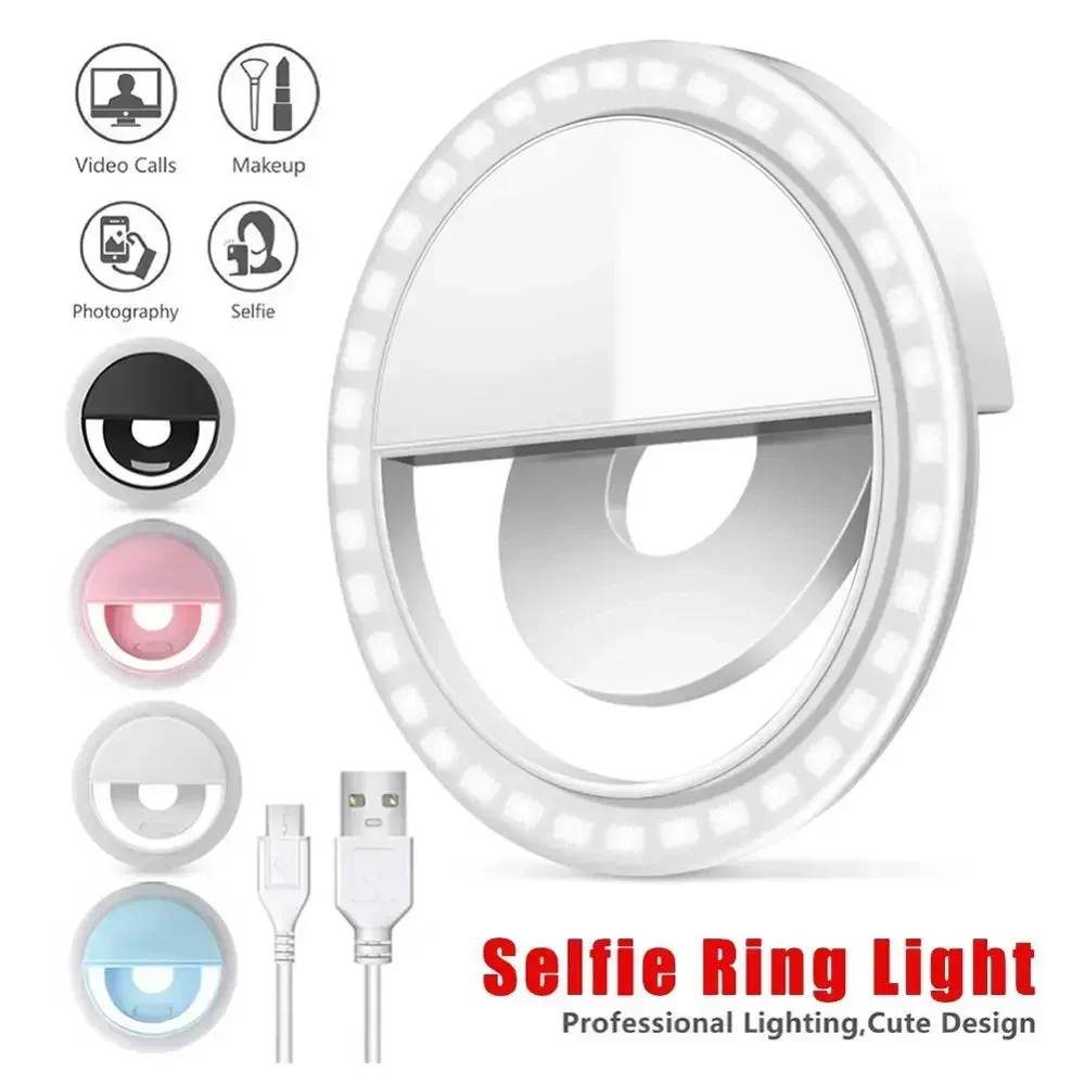 Photography Lighting Circle - Anel de luz led para selfie,