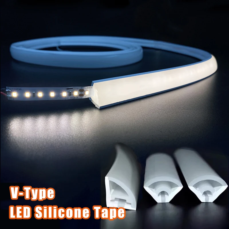 Diffusion Material Roll - 12v led corda de silicone luz