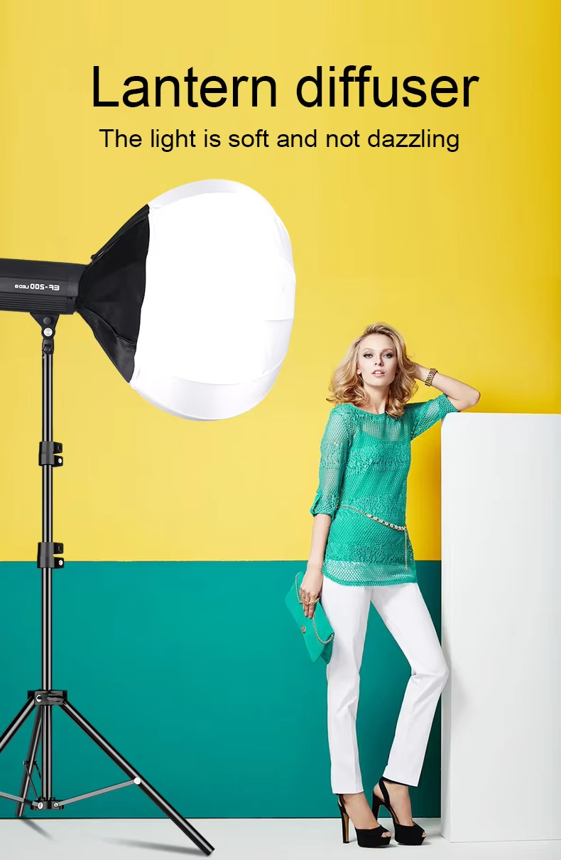 Globe Modifier Round - Softbox Difusor de Luz Suave em