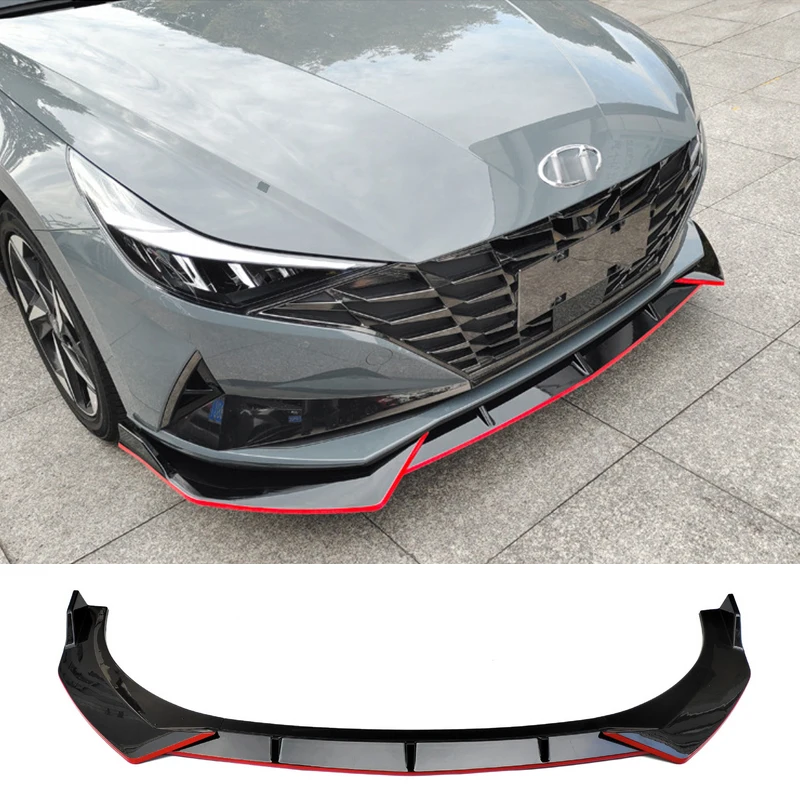 Diffusion Material Roll - Splitter de Para-choque Dianteiro para Hyundai