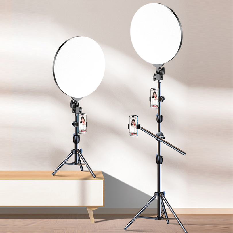 Photography Lighting Circle - Tripé de Iluminação LED de 10
