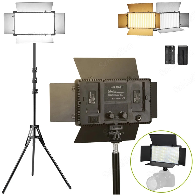 Photography Lighting System - LED Photo Studio Video Light, Kit