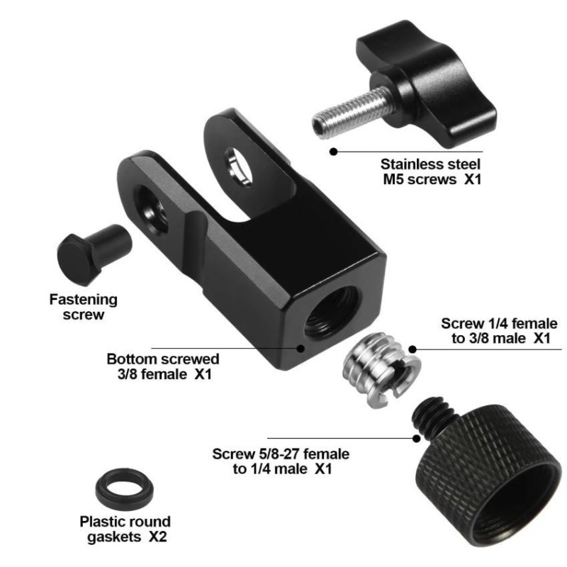 Adaptador de Microfone DT76 de - Boom Arm Stand avaliação e preço