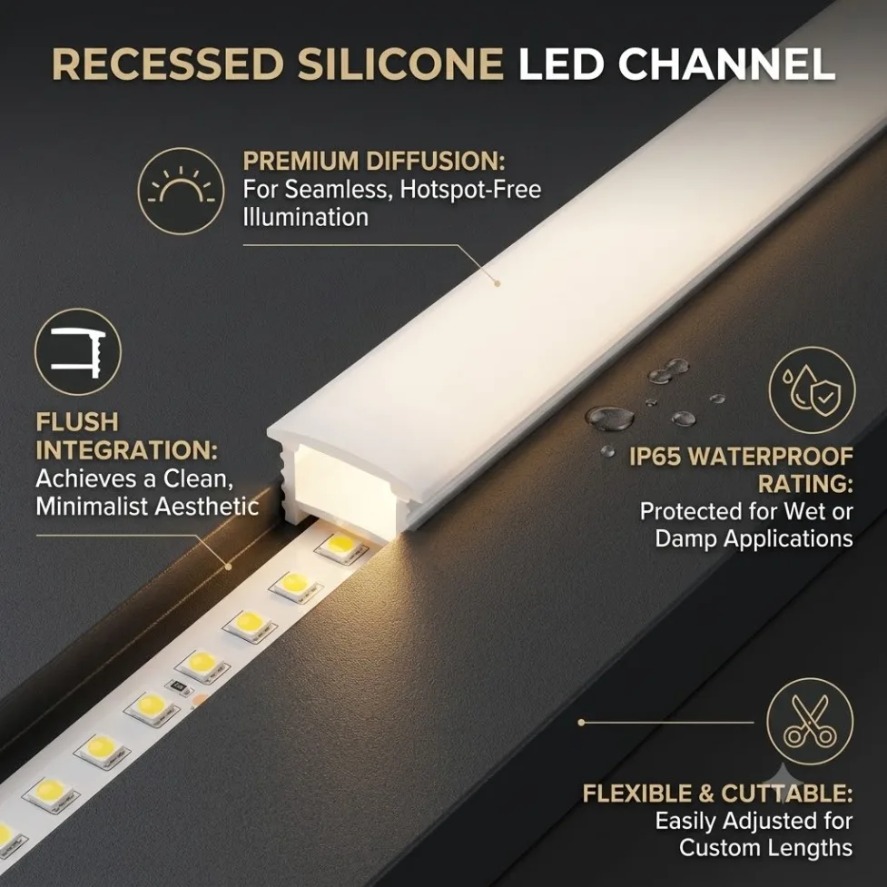 Luz LED Neon Flexível em Tubo  - Diffusion Material Roll avaliação e preço
