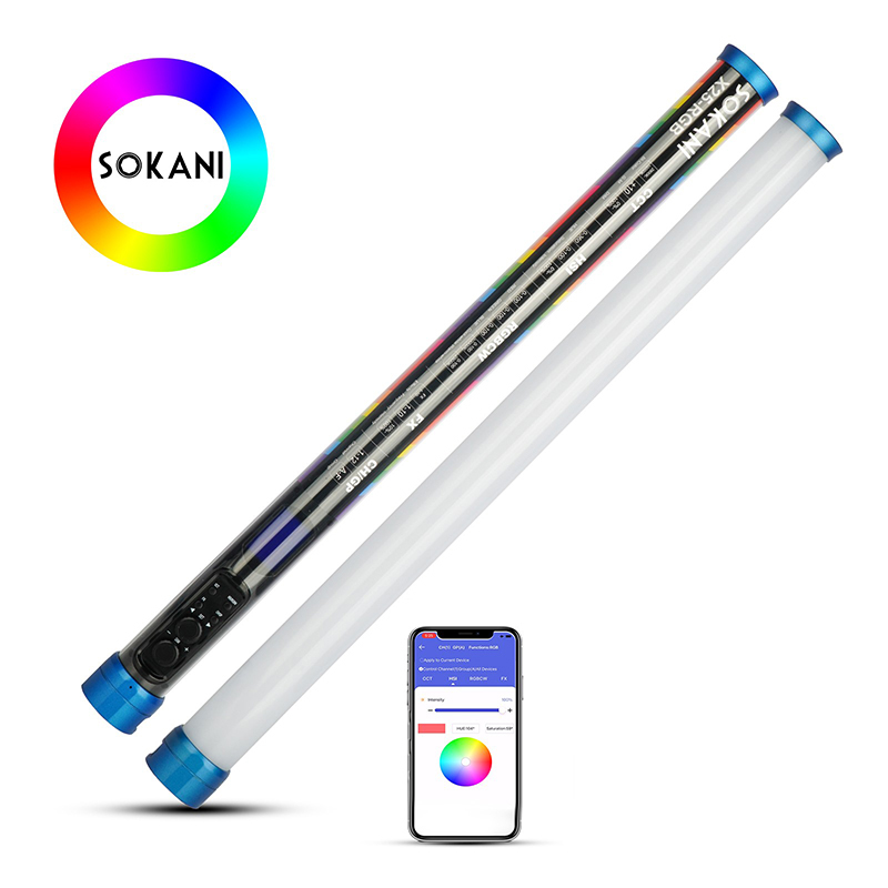 Sokani X25 RGB LED Luz de víde - Photography Lighting Youtube avaliação e preço