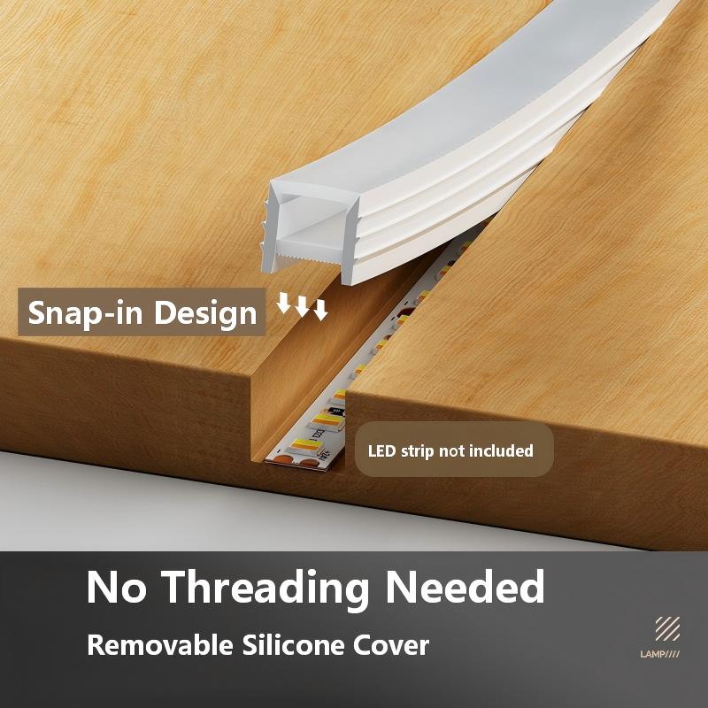 Perfil de Silicone Flexível pa - Diffusion Material Roll avaliação e preço