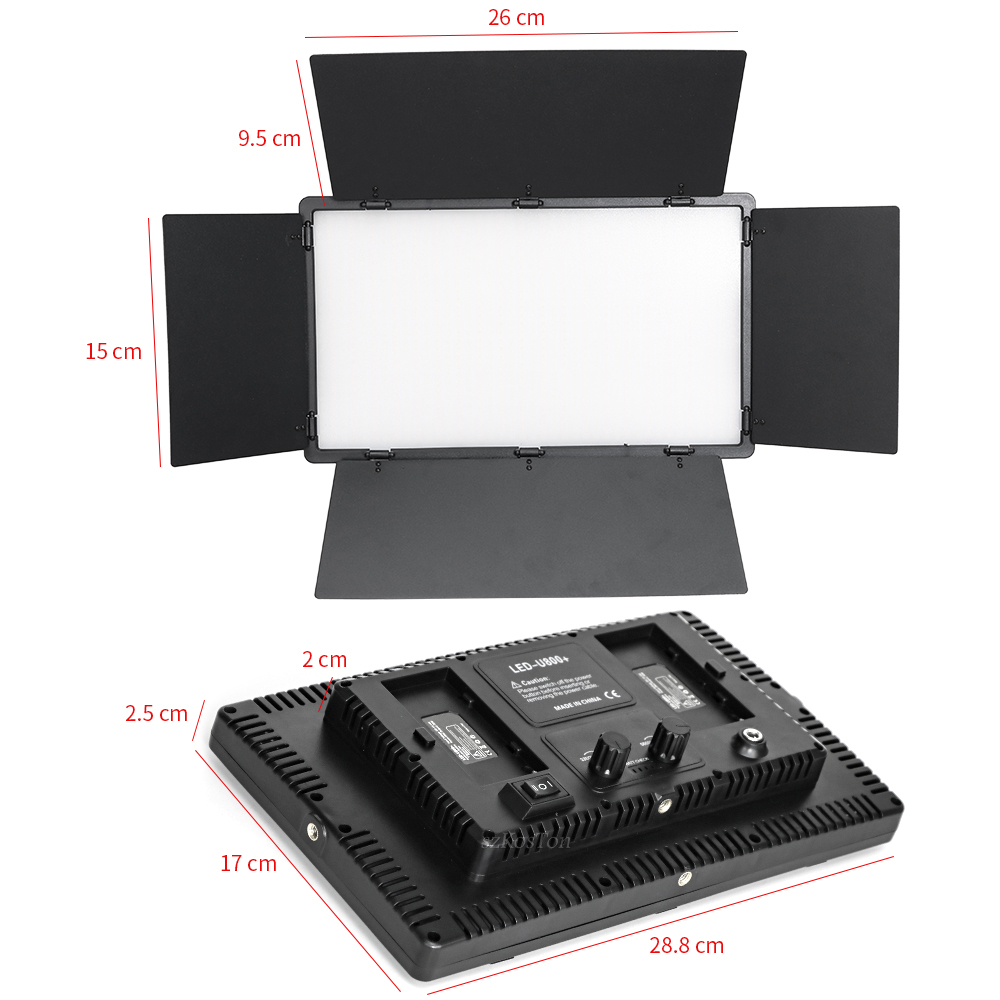 Portátil U800 LED Photo Studio - Photography Lighting System avaliação e preço