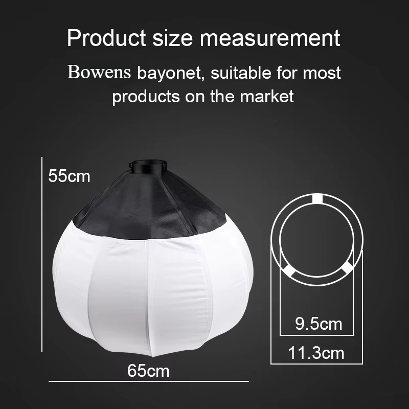 Lanterna globo de 65cm 55cm, s - Globe Modifier Round avaliação e preço