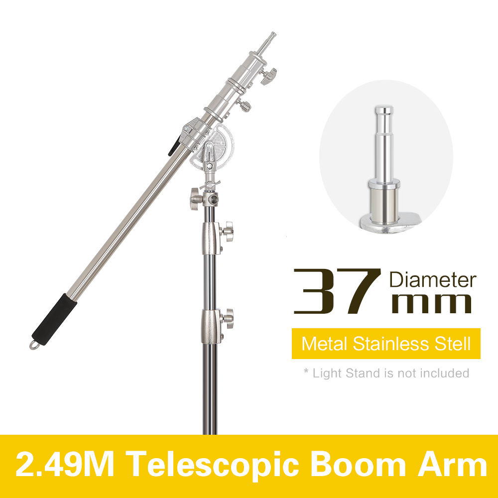 Suporte de Luz em Aço Inoxidáv - Photography Lighting Meter avaliação e preço