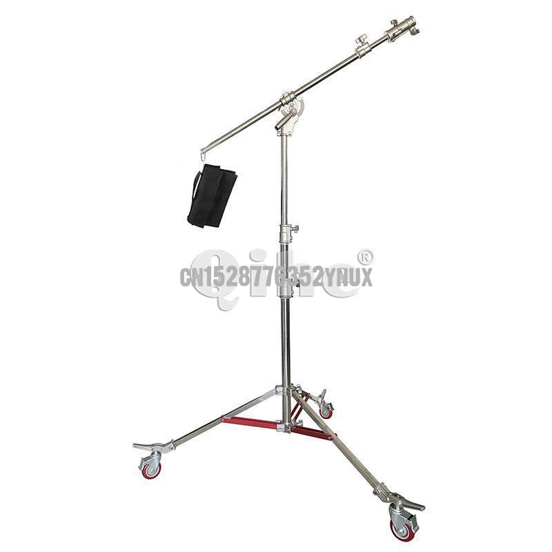 Suporte de luz de aço inoxidáv - Boom Arm Stand avaliação e preço