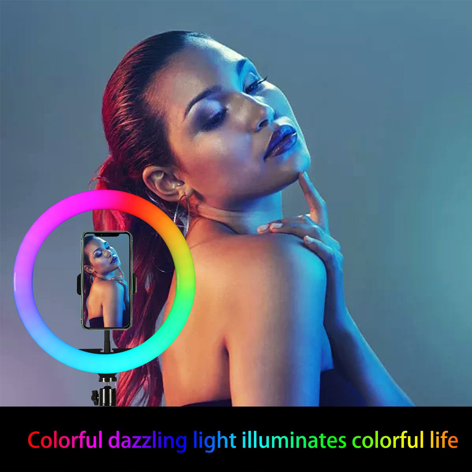 Luz de Anel RGB de 10
