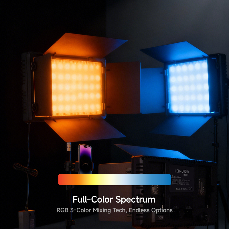 Iluminador LED U600 para Fotog - Photography Lightning avaliação e preço