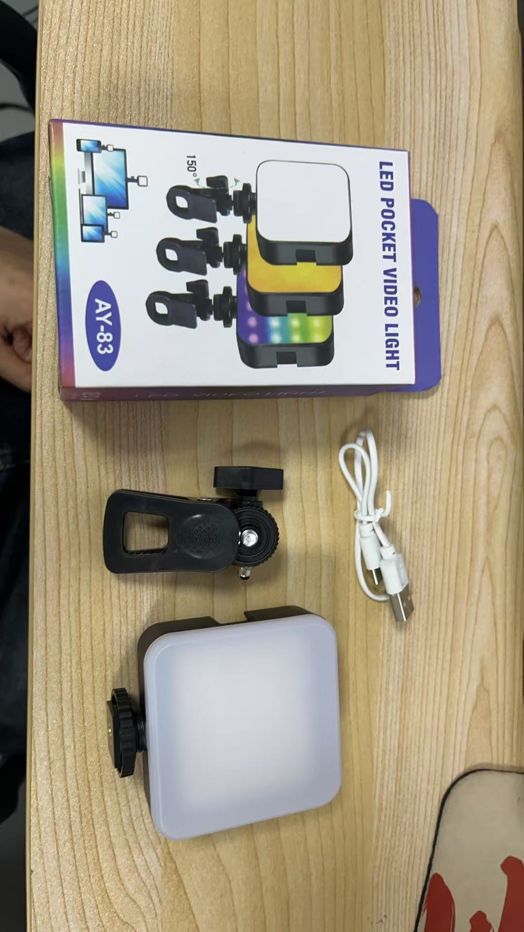 Luz de bolso RGB para fotograf - Photography Lightning avaliação e preço