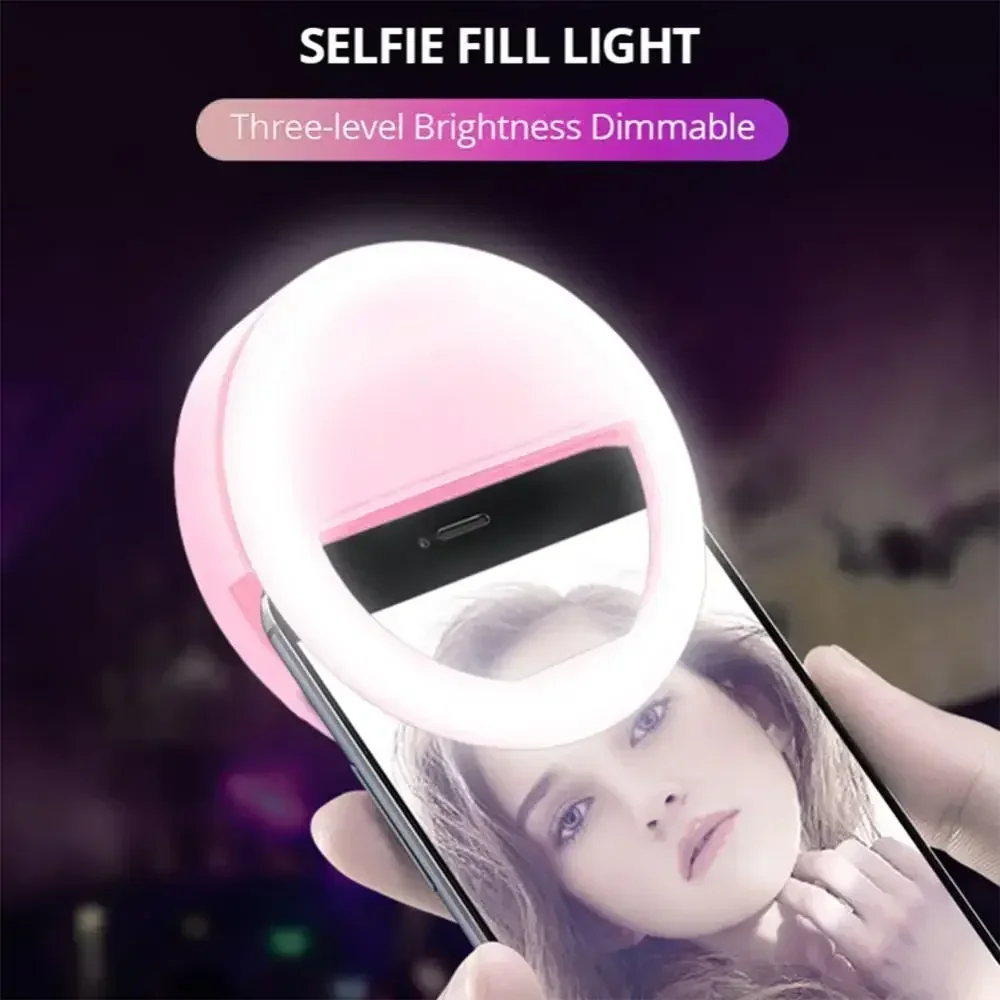 Anel de luz led para selfie, l - Photography Lighting Circle avaliação e preço