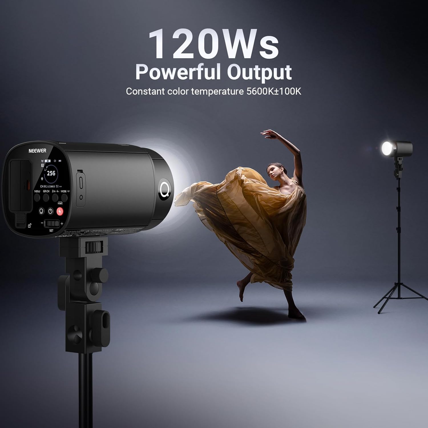 Flash Estroboscópico TTL NEEWE - Portable Strobe Monolight avaliação e preço