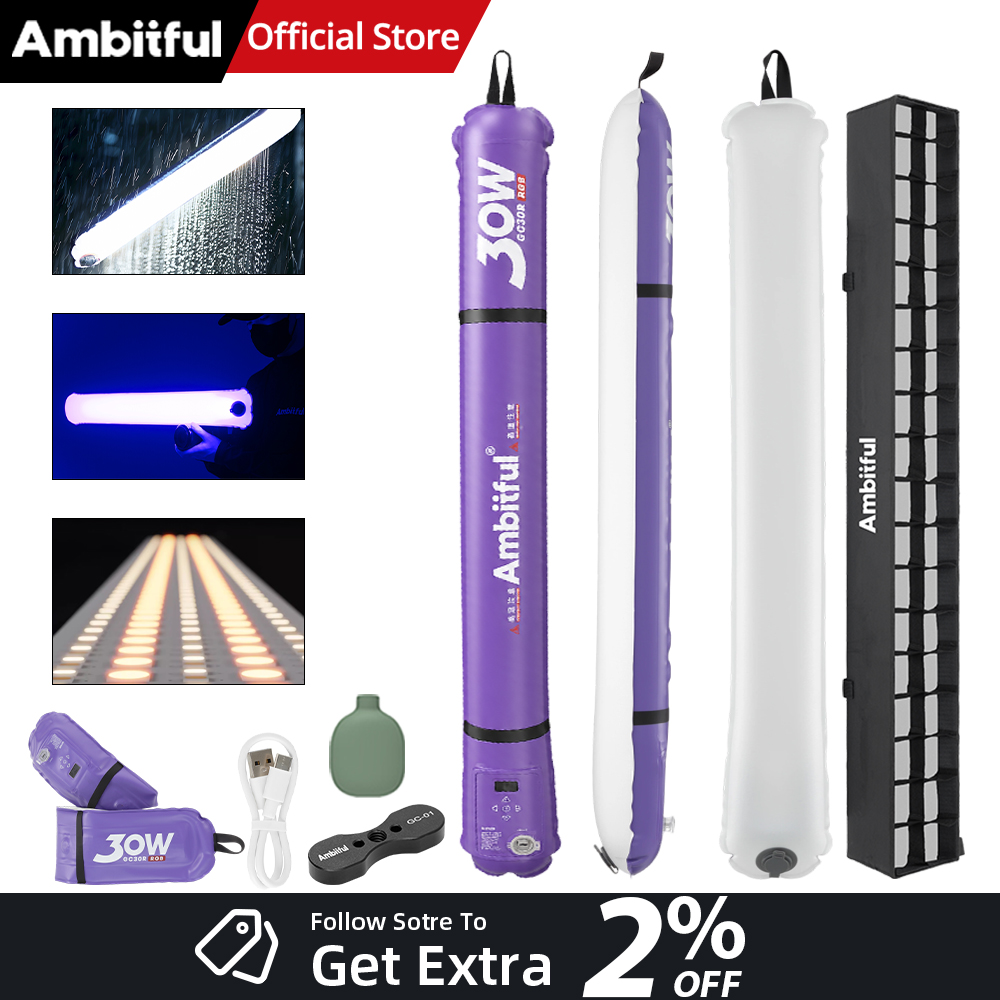 AMBITFUL GC30R-P GC30R GC30 R  - Photography Lighting Youtube avaliação e preço