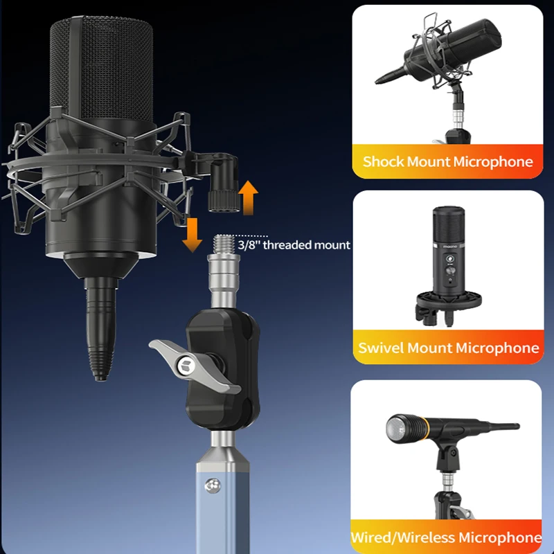 Suporte Profissional de Microf - Boom Arm Stand avaliação e preço