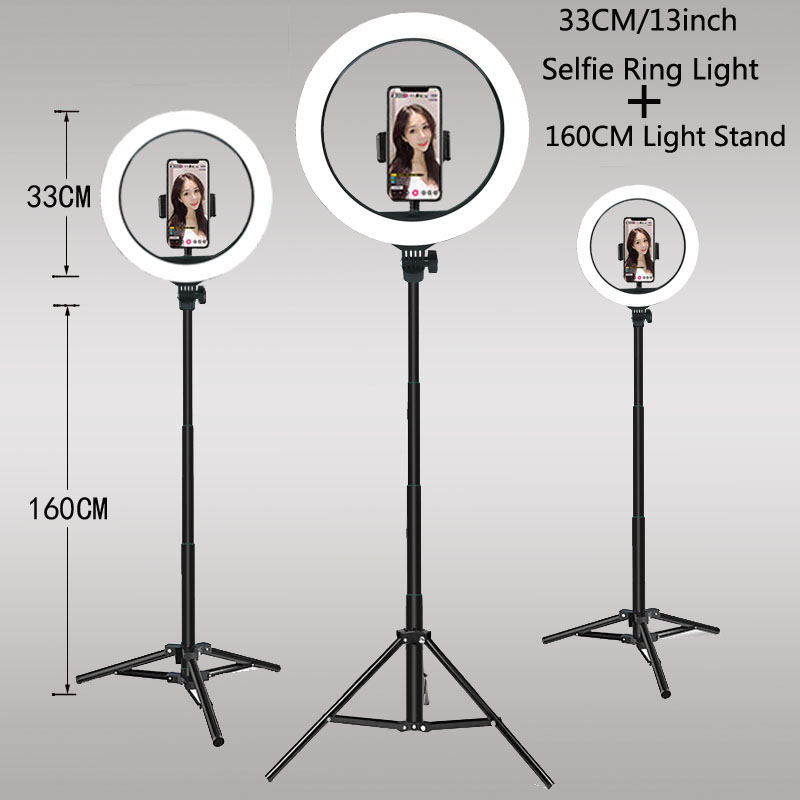 26 33cm luzes de vídeo luz reg - Photography Lighting Circle avaliação e preço