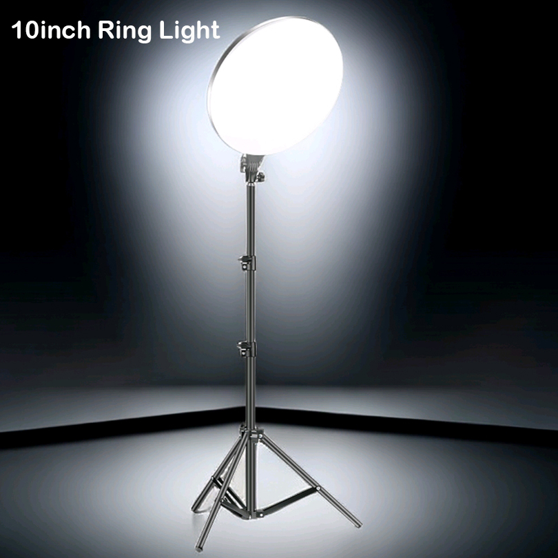 Tripé de Iluminação LED de 10  - Photography Lighting Circle avaliação e preço